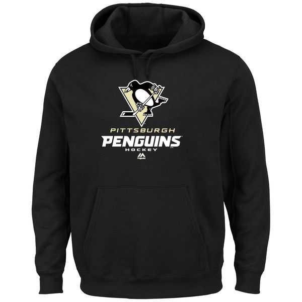 Men's Pittsburgh Penguins Critical Victory VIII Pullover Hoodie - Black,We sell and wholesale Men's Pittsburgh Penguins Critical Victory VIII Pullover Hoodie - Black on line form chian!